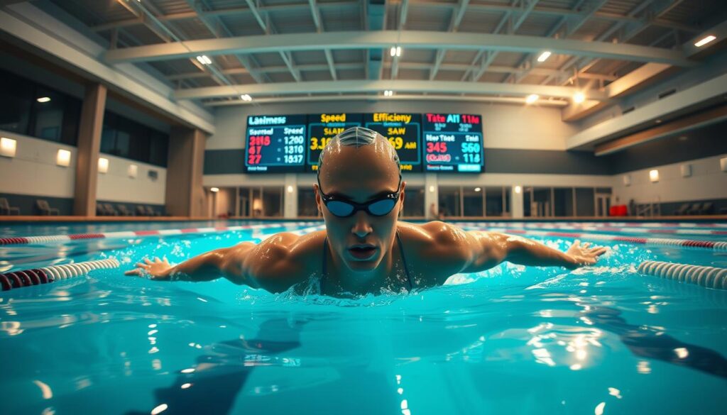 Echtzeit Leistungsanalyse Schwimmen Echtzeit Leistungsanalyse Schwimmen