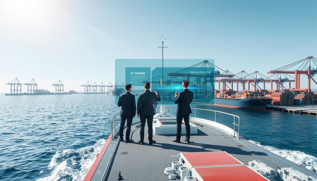 Effizienzsteigerung durch KI in der Schifffahrt Effizienzsteigerung durch KI in der Schifffahrt