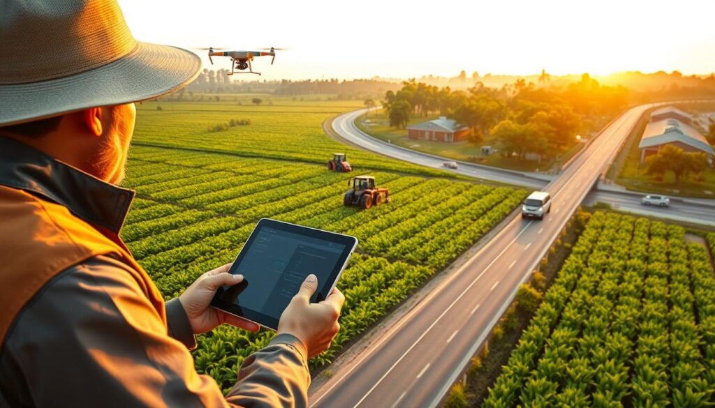 Einsatzbereiche KI in der Präzisionslandwirtschaft und intelligenten Verkehrssystemen
