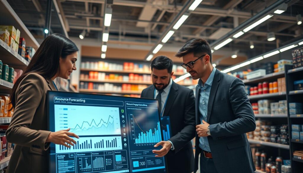 Einzelhandel Ressourcenbedarf vorhersagen