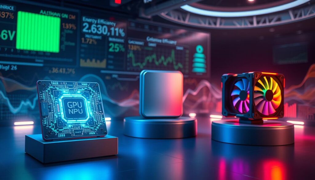 Energieeffizienz NPU im Vergleich zu CPU und GPU Energieeffizienz NPU im Vergleich zu CPU und GPU