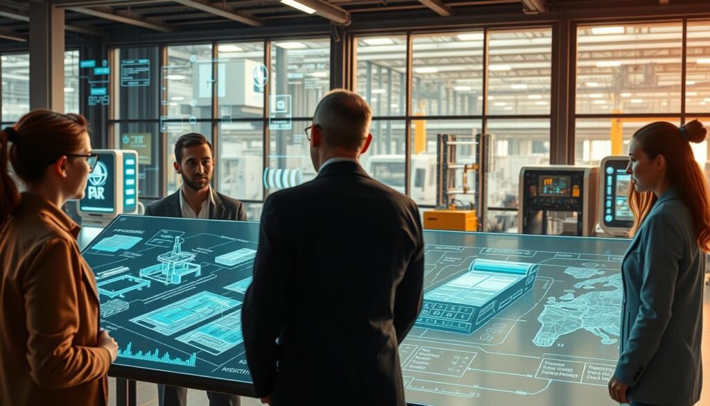 Fabrikplanung mit KI-Unterstützung und digitalen Zwillingen