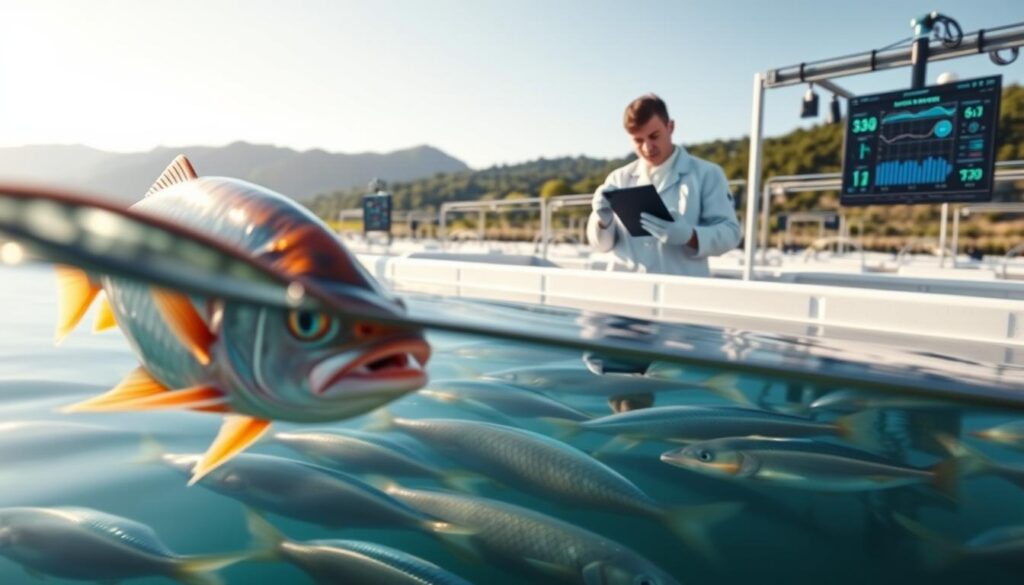Früherkennung Krankheiten Fischzucht