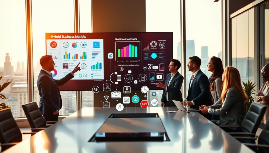 Hybride Geschäftsmodelle in der Digitalisierung