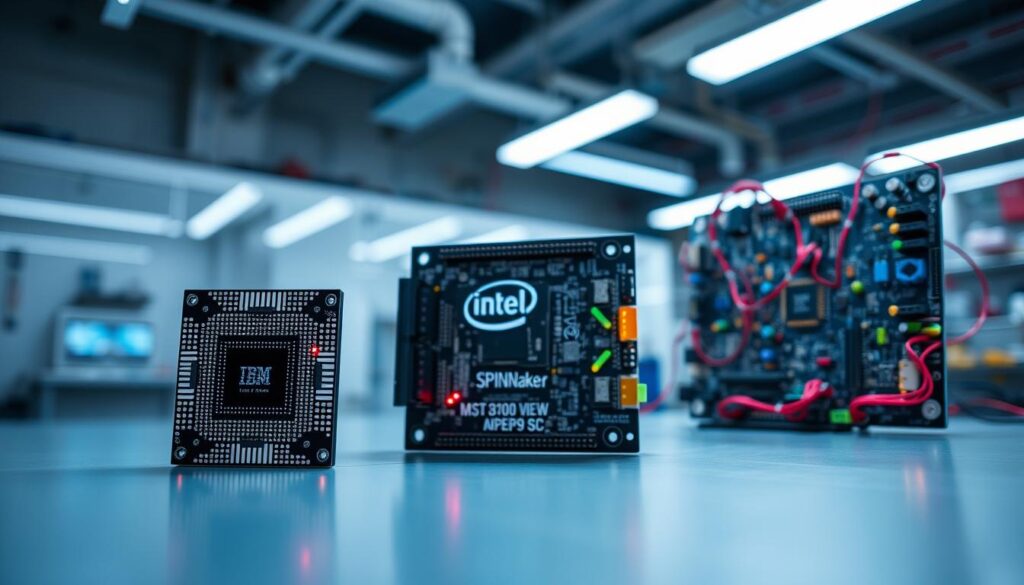 IBM TrueNorth, Intel Loihi und SpiNNaker IBM TrueNorth, Intel Loihi und SpiNNaker