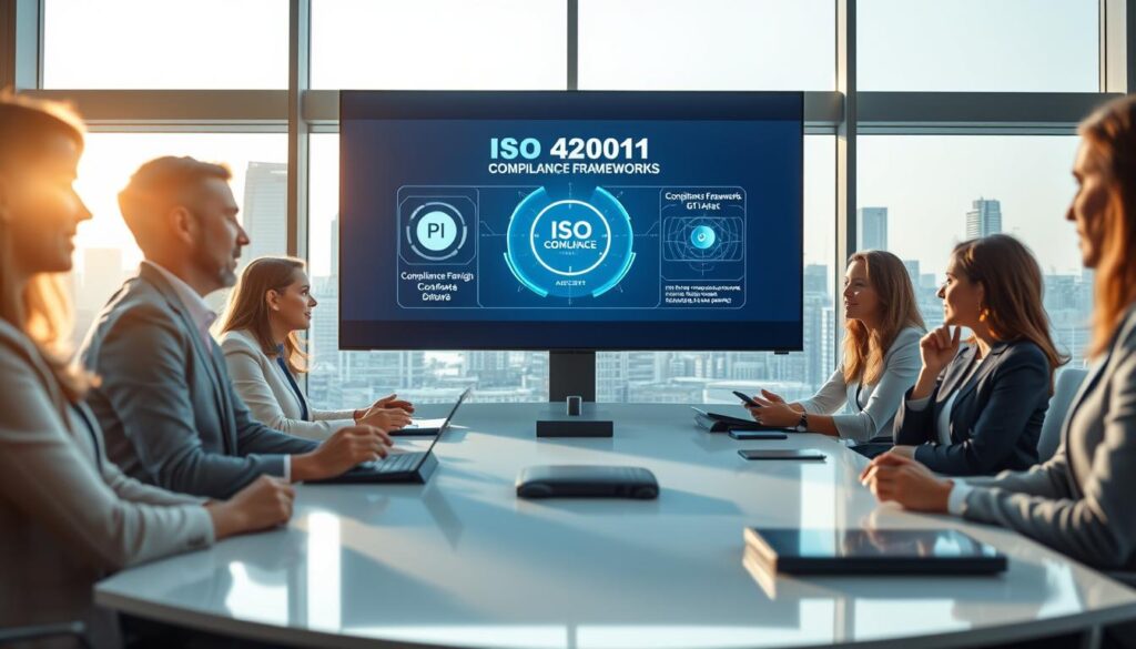 ISO 42001 und EU AI Act für KI Sicherheit