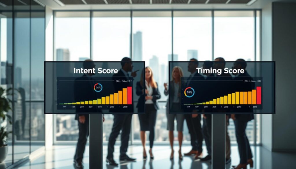 Intent Score und Timing Score in der Lead-Bewertung Intent Score und Timing Score in der Lead-Bewertung