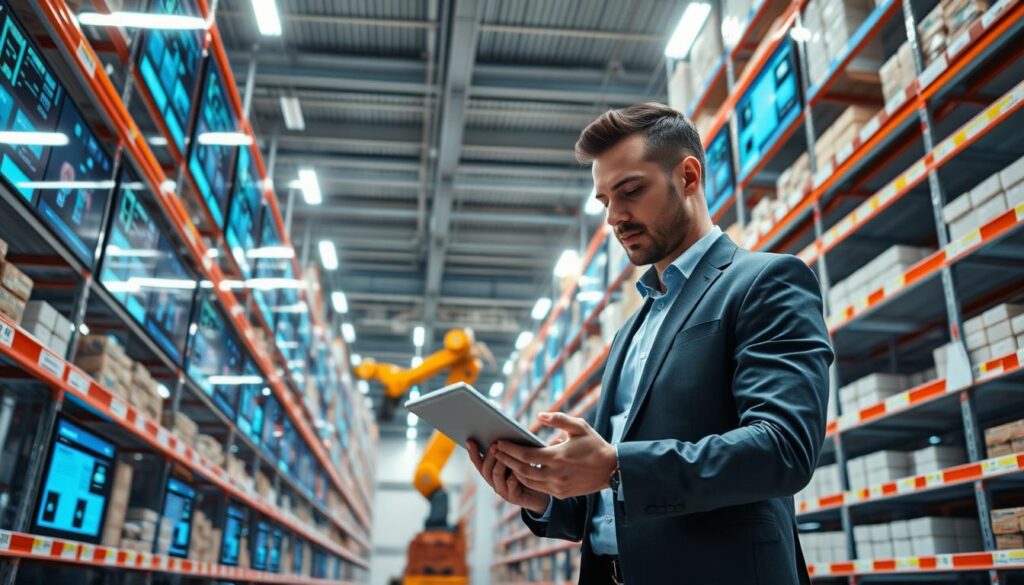 IoT und Echtzeitüberwachung von Lagerbeständen