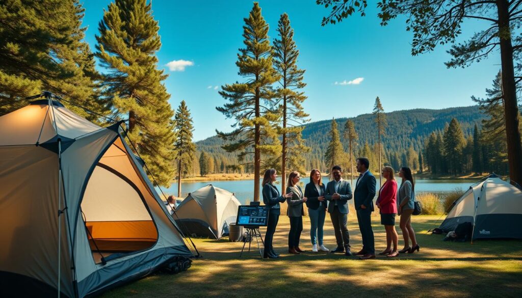 KI Camping Einsatzmöglichkeiten Künstliche Intelligenz