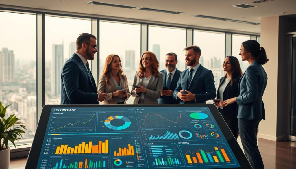 KI Forecasting und Business Intelligence Dashboards