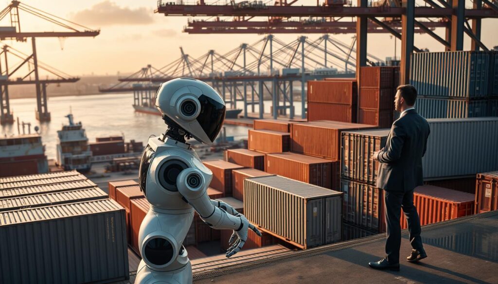KI Hafenlogistik und intelligente Systeme zur Warenabfertigung