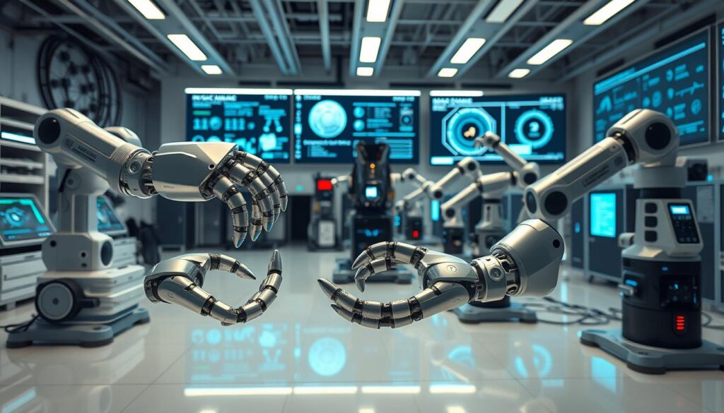 KI Robotiksteuerung und Hand-Auge-Koordination KI Robotiksteuerung und Hand-Auge-Koordination