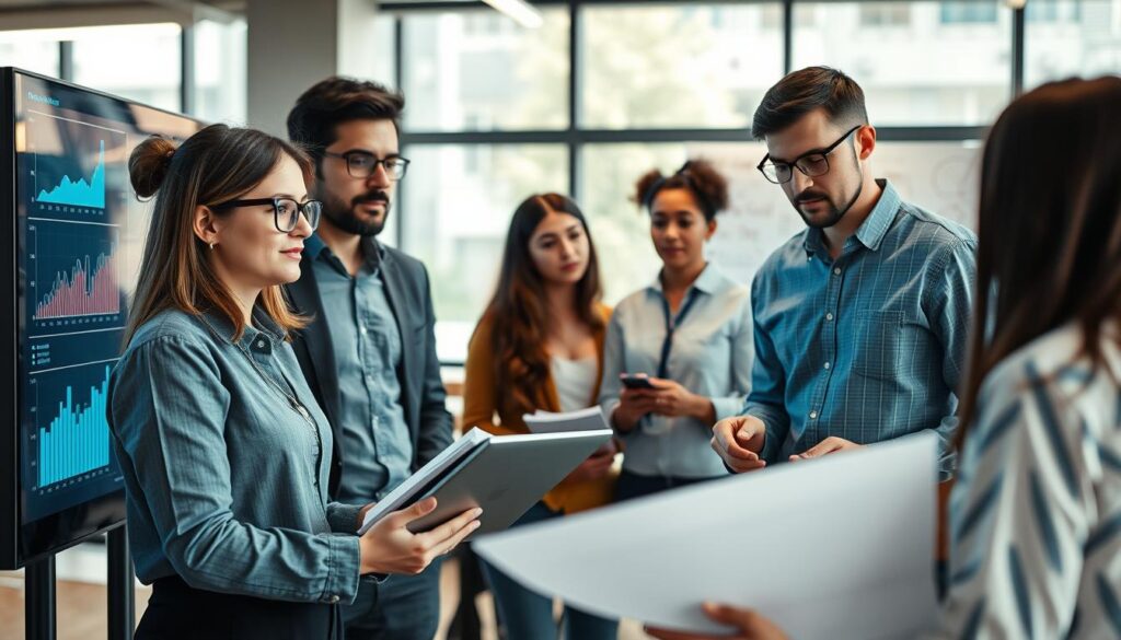 KI Team mit Data Scientist und ML Ingenieur