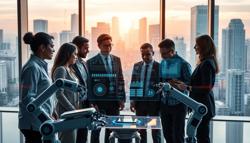 KI-Technologie in technologieintensiven Feldern