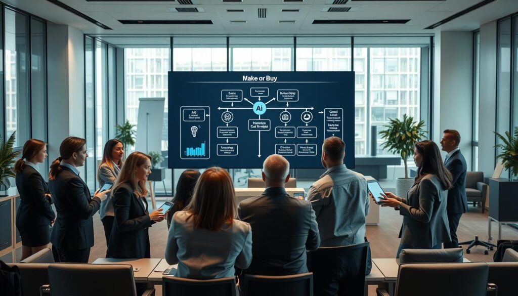 KI Technologie und Make or Buy Entscheidung