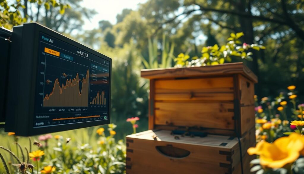 KI Überwachung Bienen