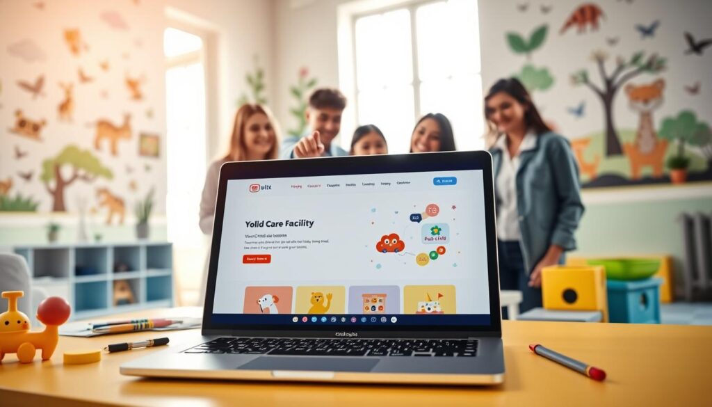 KI Webdesign Kinderbetreuung