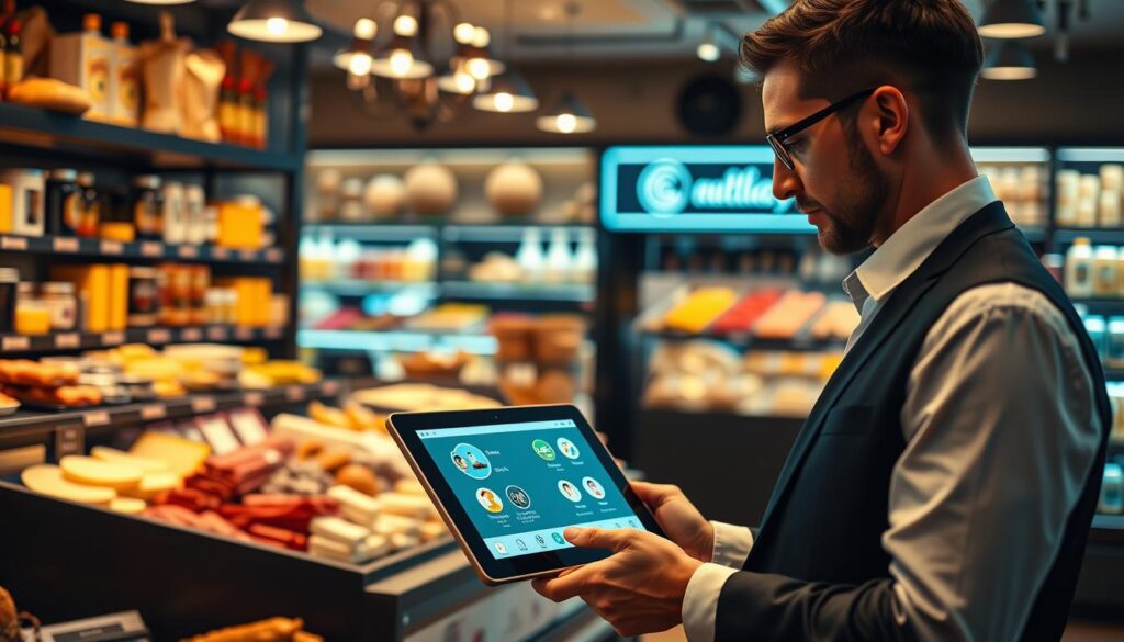 Kundeninteraktion mit Chatbots im Feinkosthandel