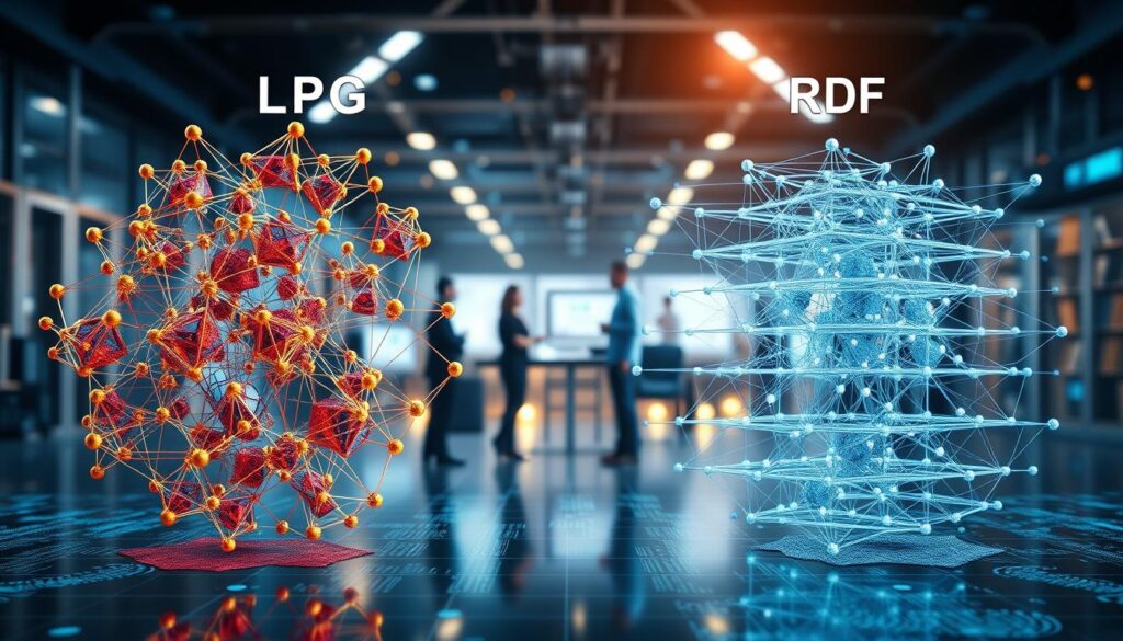 LPG Modell und RDF Modell in der Wissensgraphen Technologie
