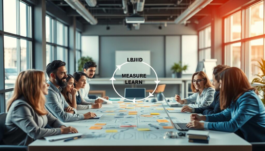 Lean Startup Prinzipien und Build-Measure-Learn Zyklus Lean Startup Prinzipien und Build-Measure-Learn Zyklus