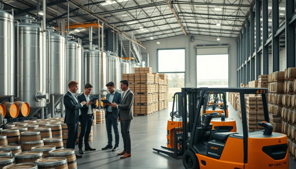 Logistikoptimierung Brauerei