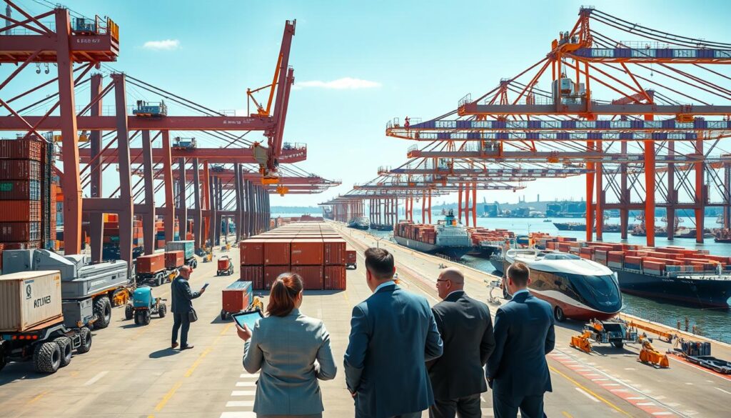 Logistikplattformen Hafen Logistikplattformen Hafen