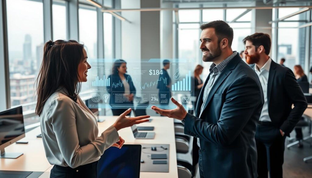 Mensch KI Zusammenarbeit in hybriden Arbeitsumgebungen