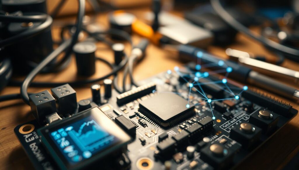 Microcontroller und TensorFlow Lite for Microcontrollers in TinyML