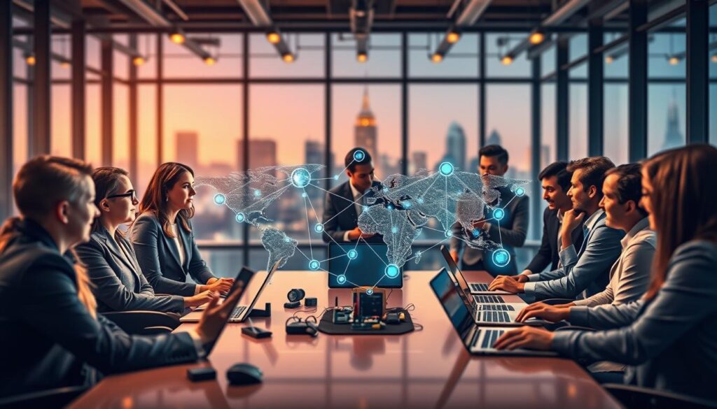 Netzwerke und Partnerschaften für KI-Start-ups