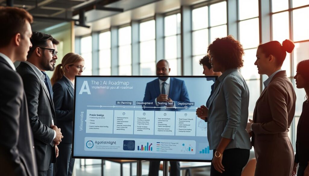Phasenorientierte Umsetzung der KI-Roadmap