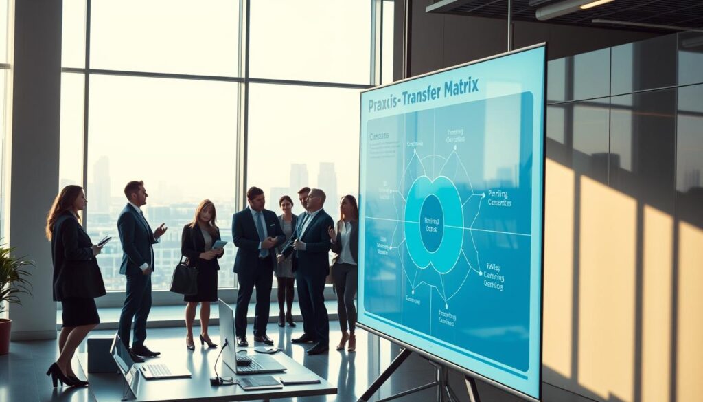Praxis-Transfer-Matrix für Schulungsauswahl