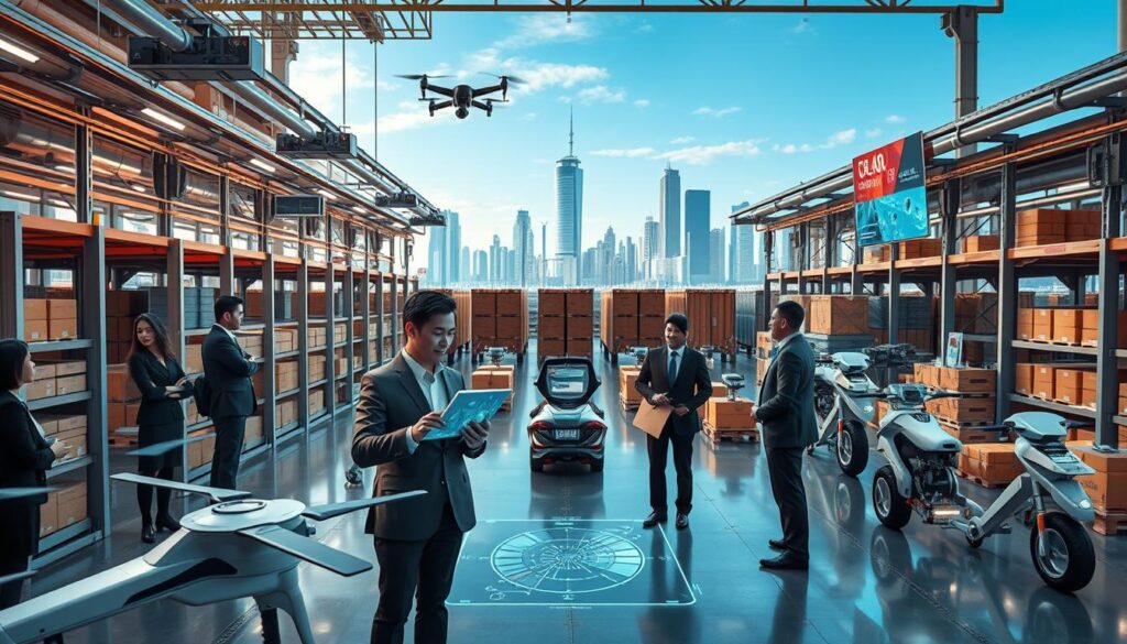 Quantum Machine Learning Anwendungen in der Logistik