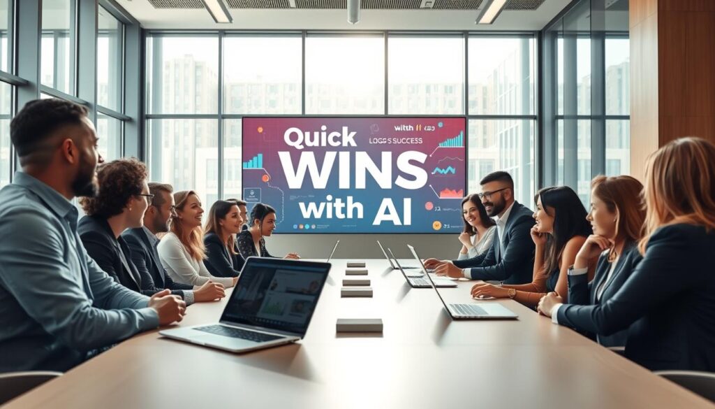 Quick Wins KI in der Unternehmensführung Quick Wins KI in der Unternehmensführung