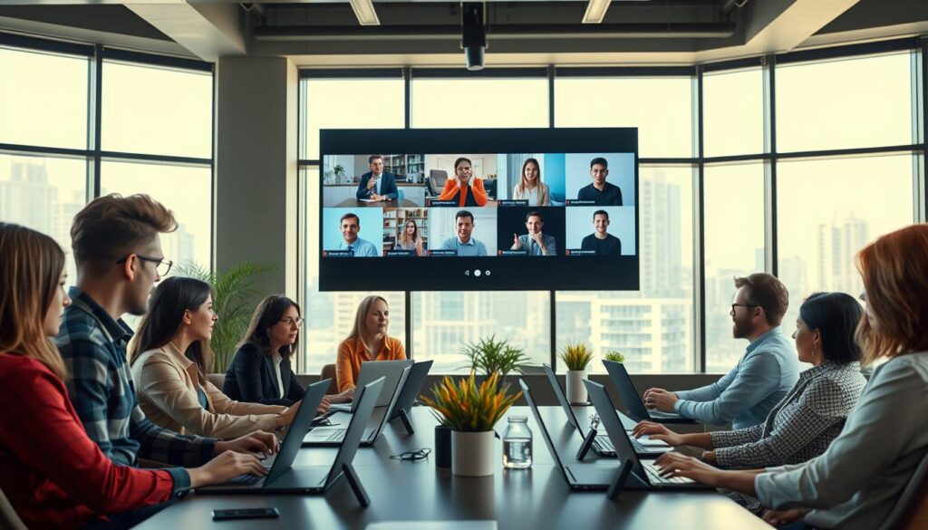 Remote-Arbeit und hybride Arbeit in der digitalen Zusammenarbeit Remote-Arbeit und hybride Arbeit in der digitalen Zusammenarbeit