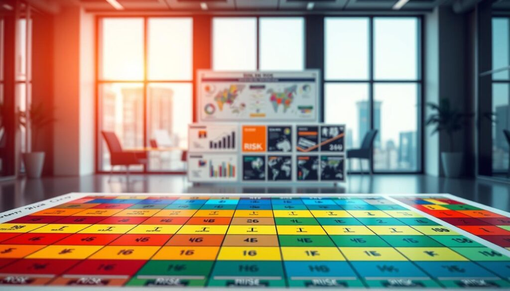 Risk Maps und Risikomatrix zur Visualisierung von Risiken
