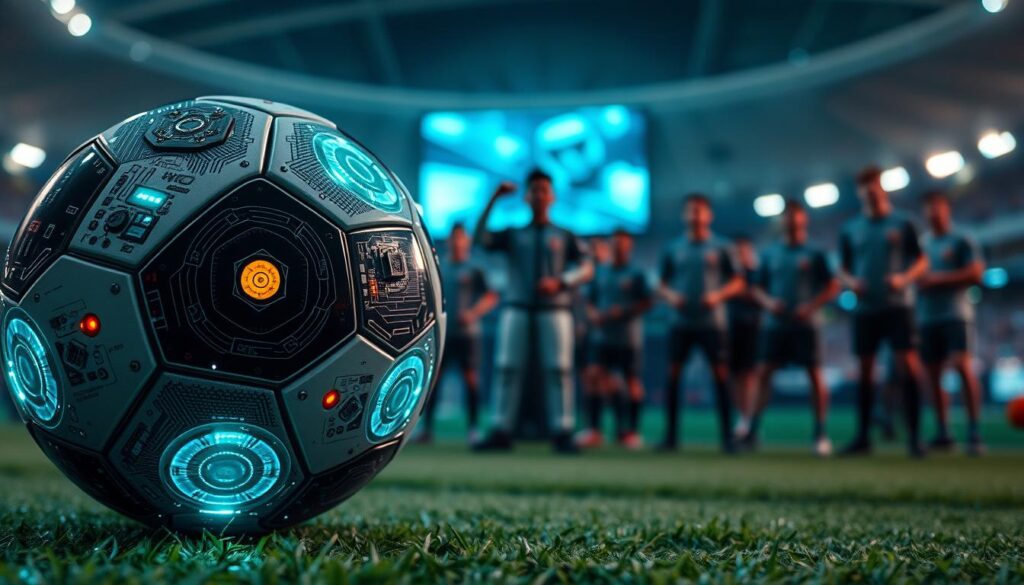 Sensoren im Fußball und Trionda-Ball