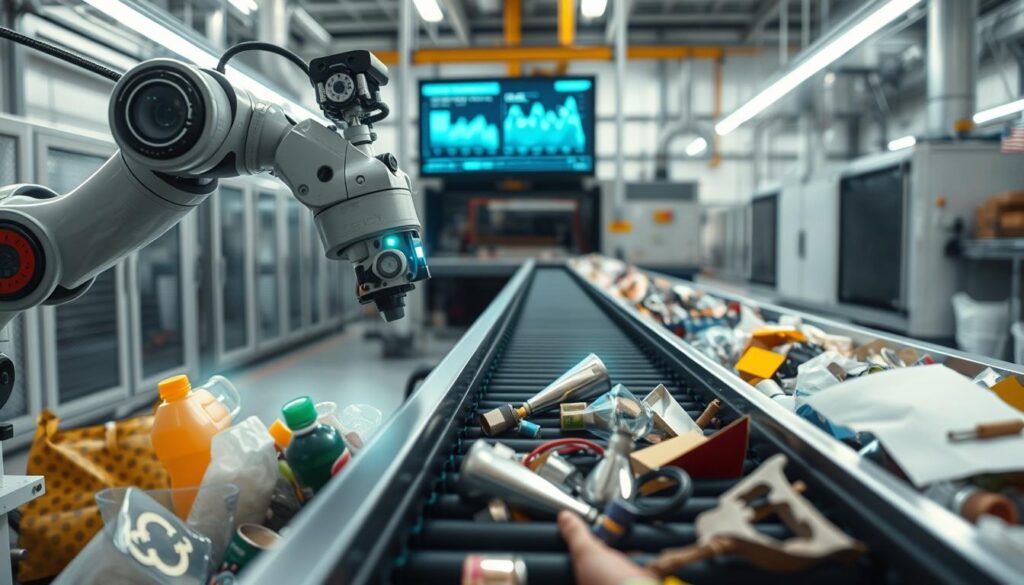 Sensorik Recycling und Bildverarbeitung Recycling
