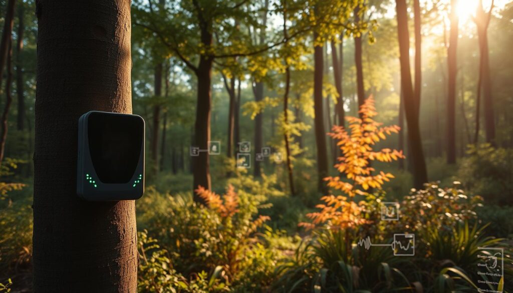 Smartsensorik und eingebettete KI im Wald