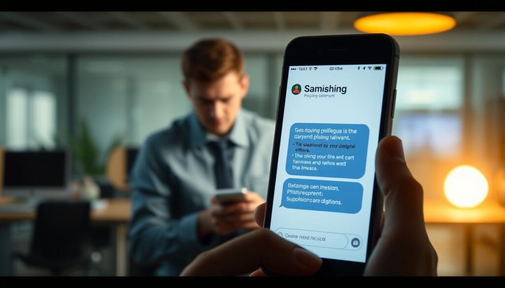 Smishing und digitale Sicherheit