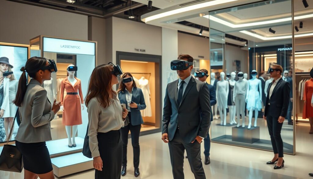 Virtuelle Anproben und Augmented Reality Mode