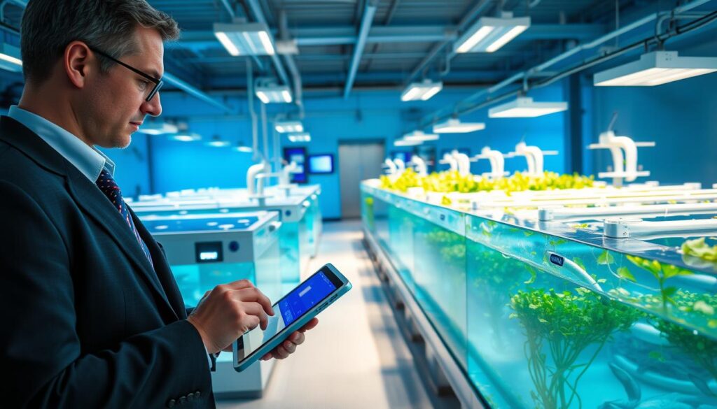 Wasserqualität überwachen in der Aquakultur