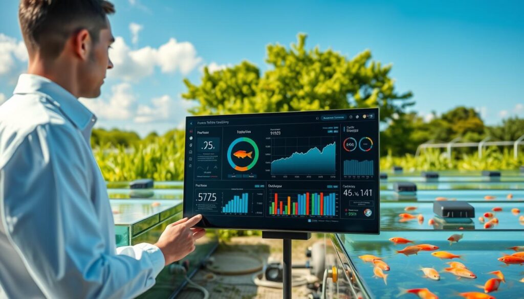 Wasserqualität überwachen in der IoT Fischzucht
