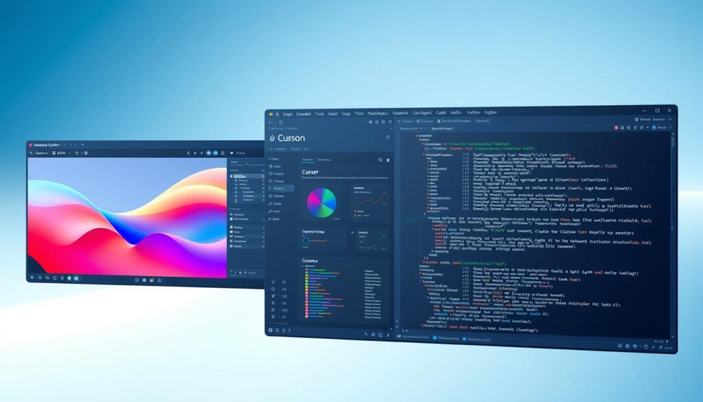 Windsurf Editor Architektur, Cursor Benutzeroberfläche, Claude Code Terminal Windsurf Editor Architektur, Cursor Benutzeroberfläche, Claude Code Terminal