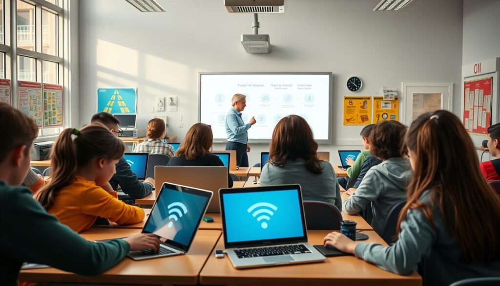 digitale Infrastruktur in Schulen