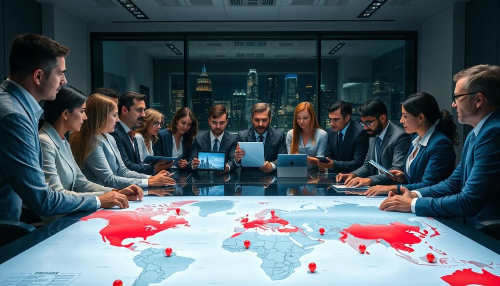 geopolitische Spannungen und strategische Planung