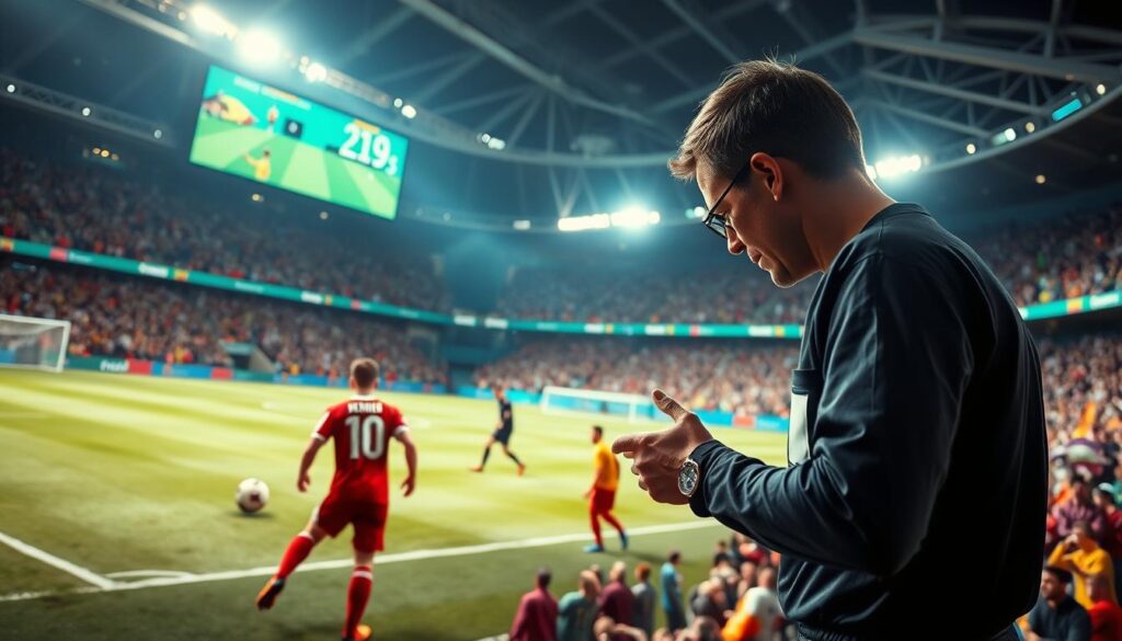 halbautomatische Abseitstechnologie im Fußball