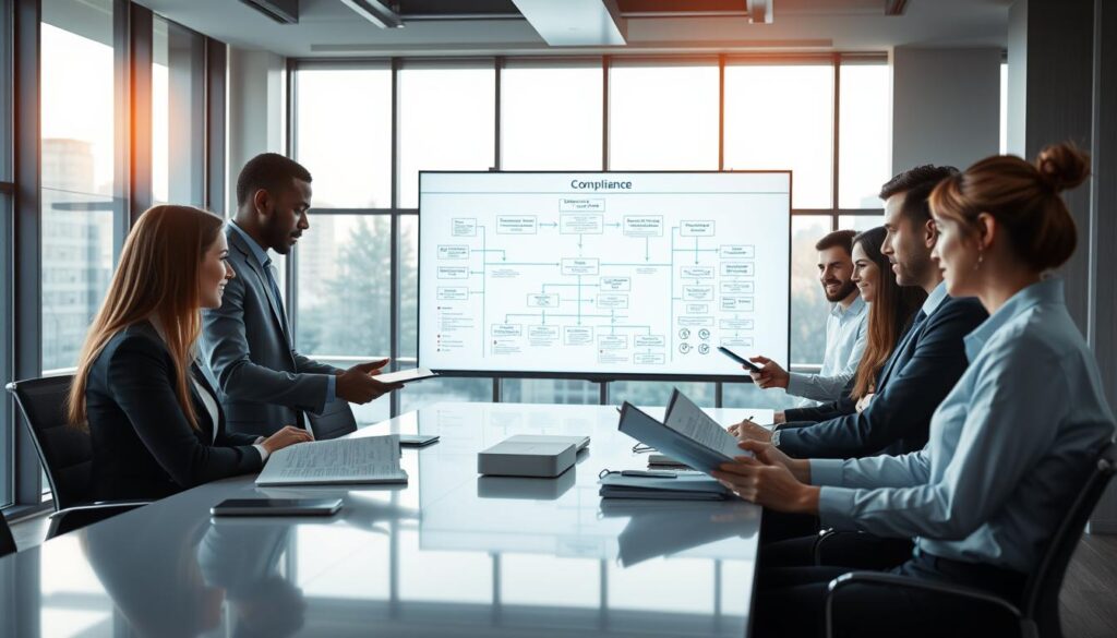 organisatorische Koordination Compliance